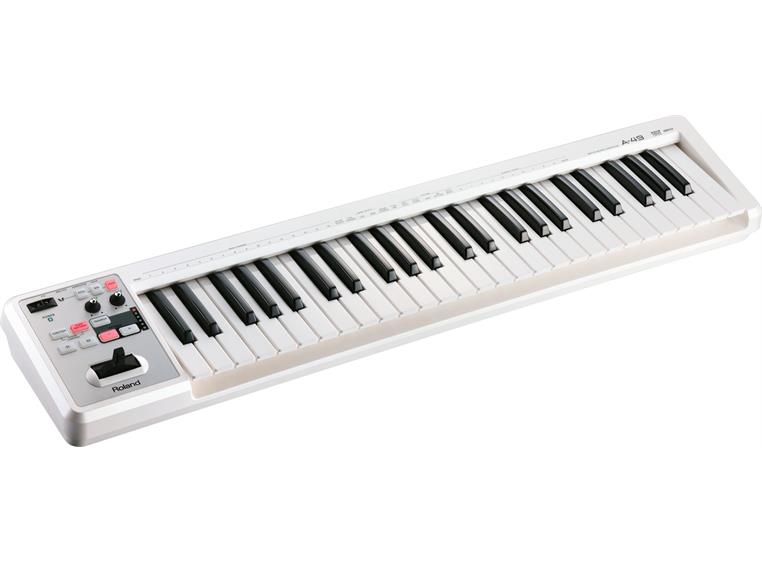 Roland A-49 White MIDI Keyboard Controller 49
